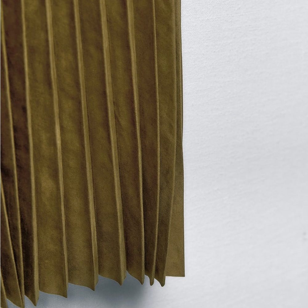 Zara Pleated Midi Skirt - Picture 4 of 9